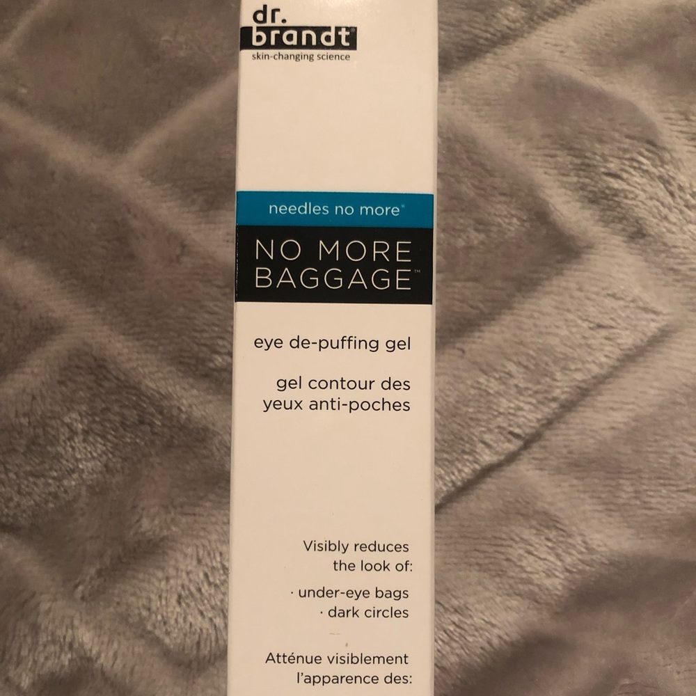 Eye de-puffing gel